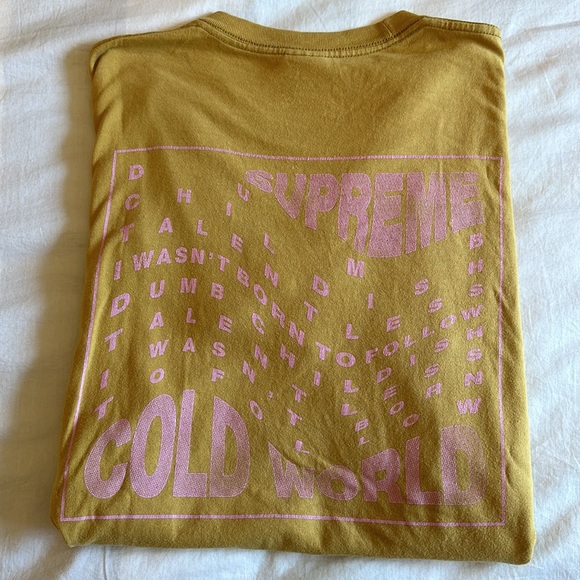Supreme Vintage Cold World T-Shirt - Picture 3 of 13